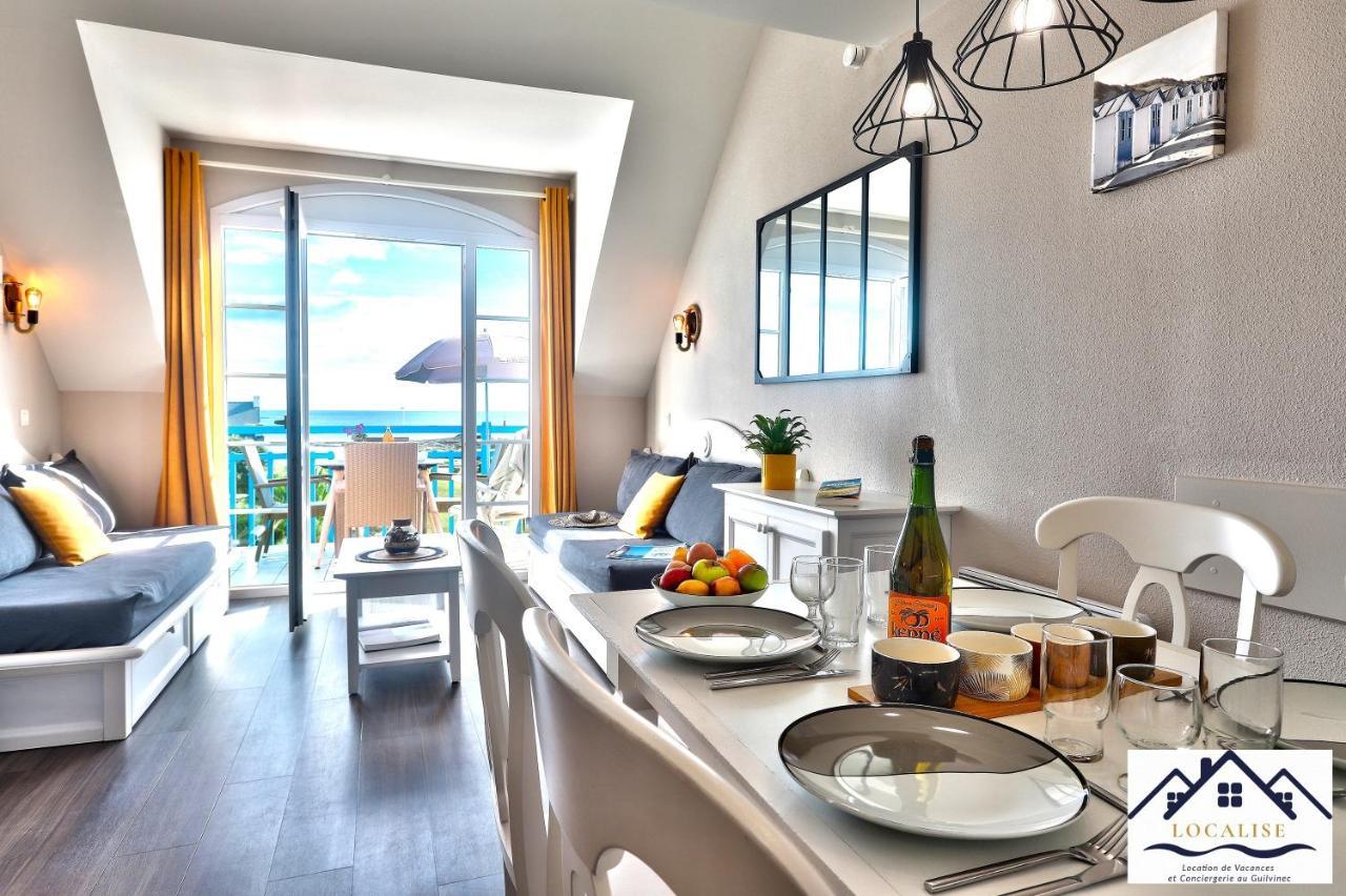 Localise Au Guilvinec - A22 - Belle Vue Sur La Mer, La Piscine Et Le Jardin - Tout A Pied, Plages, Port, Centre, Commerces, Marche - Wifi Inclus - Animaux Bienvenus - Linge De Lit Inclus Bagian luar foto