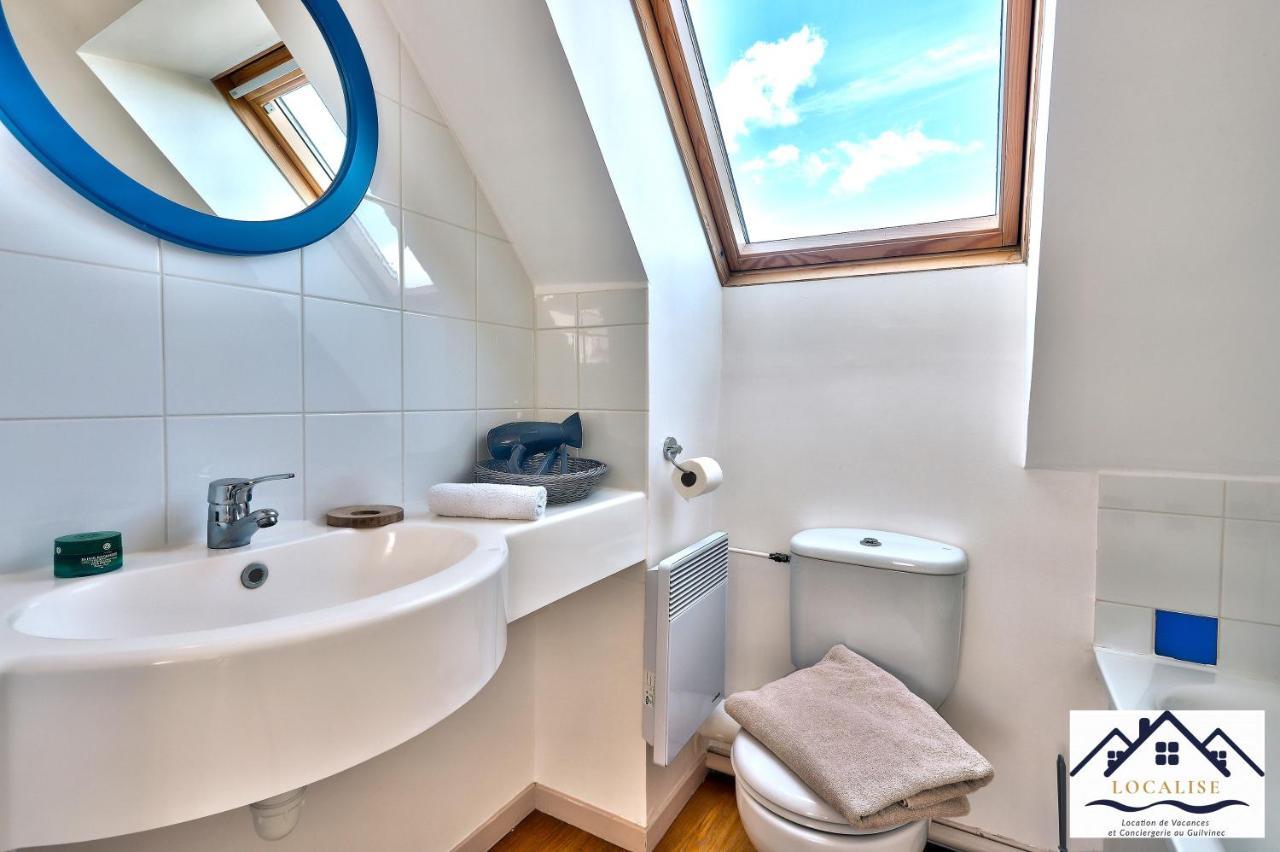 Localise Au Guilvinec - A22 - Belle Vue Sur La Mer, La Piscine Et Le Jardin - Tout A Pied, Plages, Port, Centre, Commerces, Marche - Wifi Inclus - Animaux Bienvenus - Linge De Lit Inclus Bagian luar foto