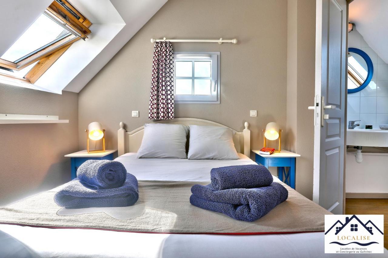 Localise Au Guilvinec - A22 - Belle Vue Sur La Mer, La Piscine Et Le Jardin - Tout A Pied, Plages, Port, Centre, Commerces, Marche - Wifi Inclus - Animaux Bienvenus - Linge De Lit Inclus Bagian luar foto