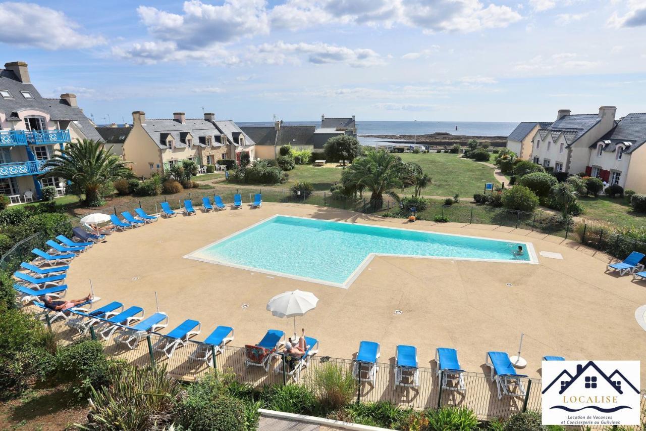 Localise Au Guilvinec - A22 - Belle Vue Sur La Mer, La Piscine Et Le Jardin - Tout A Pied, Plages, Port, Centre, Commerces, Marche - Wifi Inclus - Animaux Bienvenus - Linge De Lit Inclus Bagian luar foto