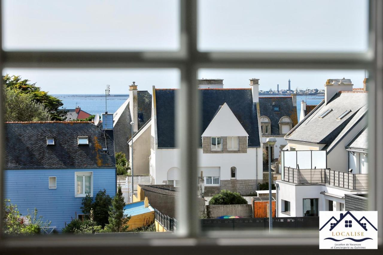 Localise Au Guilvinec - A22 - Belle Vue Sur La Mer, La Piscine Et Le Jardin - Tout A Pied, Plages, Port, Centre, Commerces, Marche - Wifi Inclus - Animaux Bienvenus - Linge De Lit Inclus Bagian luar foto