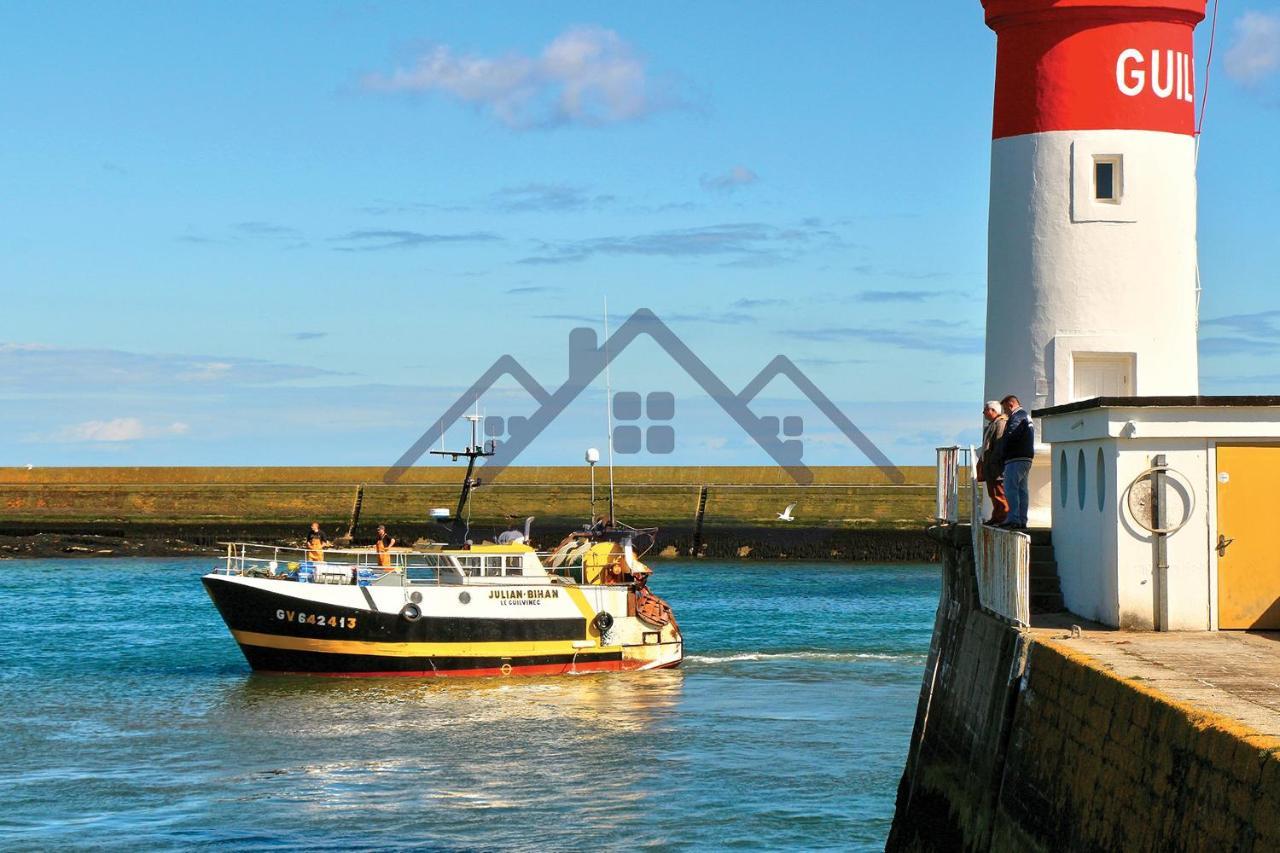 Localise Au Guilvinec - A22 - Belle Vue Sur La Mer, La Piscine Et Le Jardin - Tout A Pied, Plages, Port, Centre, Commerces, Marche - Wifi Inclus - Animaux Bienvenus - Linge De Lit Inclus Bagian luar foto